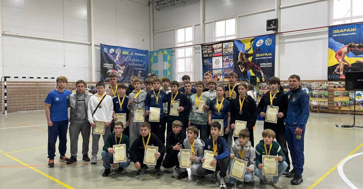Юні борці з Тернополя вибороли 19 медалей на чемпіонаті